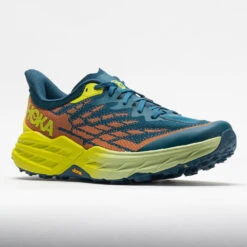 HOKA Speedgoat 5 Men's Blue Coral/Evening Primrose -Shoes Shop 047736 5