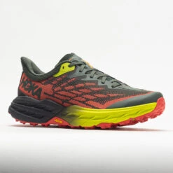 HOKA Speedgoat 5 Men's Thyme/Fiesta -Shoes Shop 048562 5