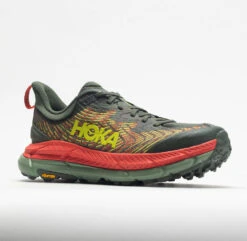 HOKA Mafate Speed 4 Men's Thyme/Fiesta -Shoes Shop 048635 5