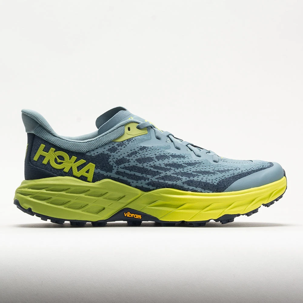 HOKA Speedgoat 5 Men's Stone Blue/Dark Citron 3 HOKA Speedgoat 5 Men's Stone Blue/Dark Citron