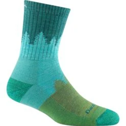 Darn Tough Womens Treeline Micro Crew Midweight Hiking Socks