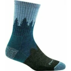 Darn Tough Womens Treeline Micro Crew Midweight Hiking Socks -Shoes Shop 1971 Blue 1 1f30cc61 28ec 406a 95b6 739967bb58b4