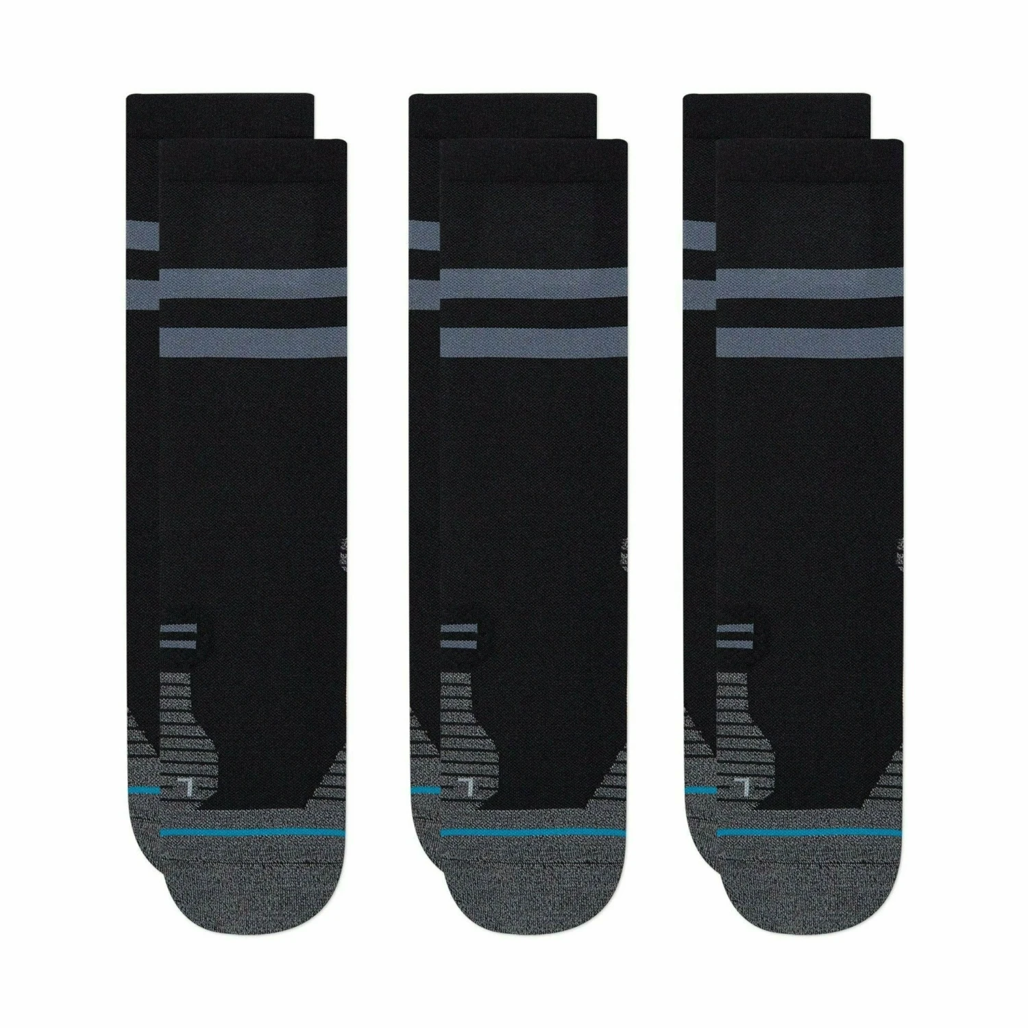 Stance Run Light Crew 3 Pack Socks 3 Stance Run Light Crew 3 Pack Socks