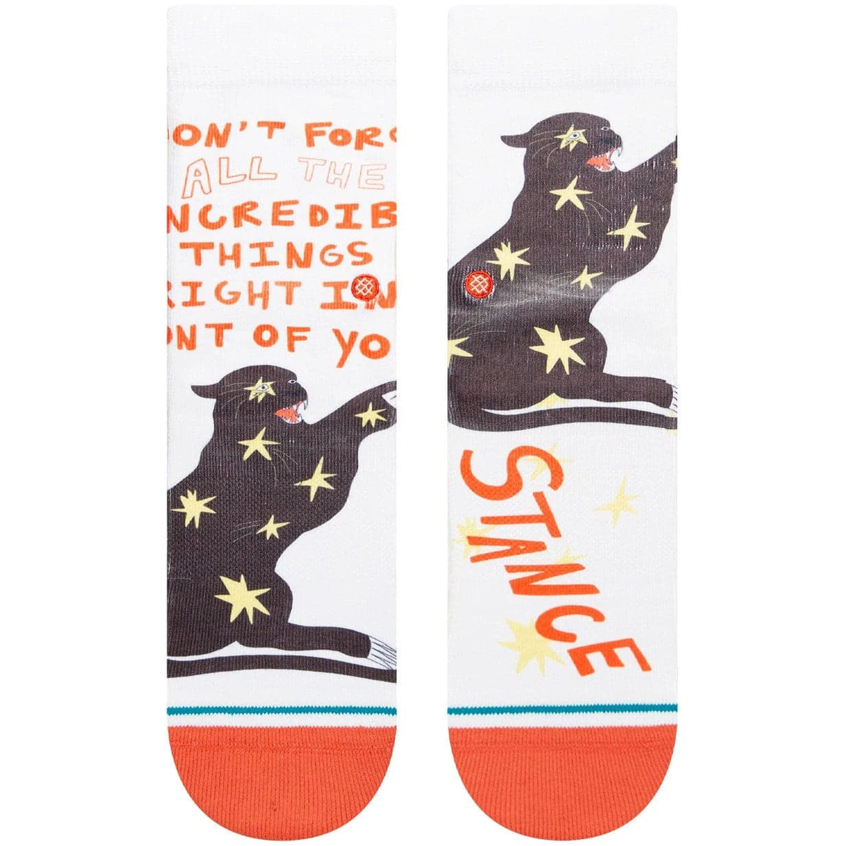 Stance Womens Incredible Things Crew Socks 4 Stance Womens Incredible Things Crew Socks - Image 2