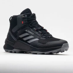 Adidas Terrex Swift R3 Mid GTX Men's Black/Grey/Solar Red -Shoes Shop 631497 5