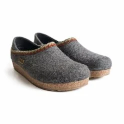 Haflinger Womens GZH Zig Zag Wool Clog 7 Haflinger Womens GZH Zig Zag Wool Clog -Shoes Shop 714007 04