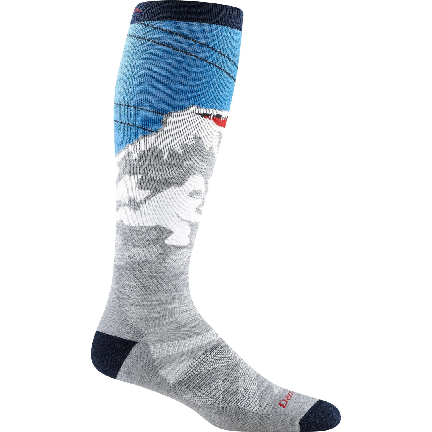 Darn Tough Mens Heady Yeti Over-The-Calf Midweight Ski & Snowboard Socks 3 Darn Tough Mens Heady Yeti Over-The-Calf Midweight Ski & Snowboard Socks