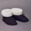 Siberia Spirit Midnight Black Kids Booties 2 Siberia Spirit Midnight Black Kids Booties -Shoes Shop Black sheepskin kids toddler slippers 720x 2ba9bcbd 1819 4754 ab30 57ad7a158300