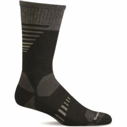 Sockwell Mens Ascend II Moderate Compression Crew Socks 10 Sockwell Mens Ascend II Moderate Compression Crew Socks -Shoes Shop CT36M Ascend II Crew Black 5c50d333 3b99 4a37 a2b9 0840779a70c6