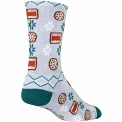 SockGuy Santa Snacks Performance Crew Socks