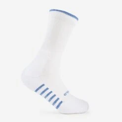 Thorlo Unisex Pickleball LIght Cusion Crew Socks -Shoes Shop P1CXU0 WHT 3