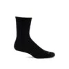 Sockwell Mens Plantar Cush Crew II Firm Compression Crew Socks 1 Sockwell Mens Plantar Cush Crew II Firm Compression Crew Socks -Shoes Shop SW110M PlantarCushCrewII BlackSolid900 WEB