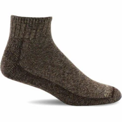 Sockwell Mens Big Easy Mini Relaxed Fit Mini-Crew Socks -Shoes Shop SW125M BigEasyMini Espresso 780 Web