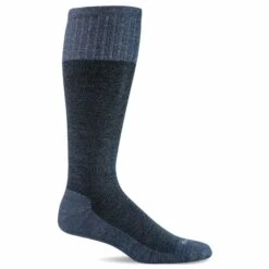 Sockwell Womens The Basic Moderate Compression Knee-High Socks -Shoes Shop SW127W TheBasic Denim650 WEB