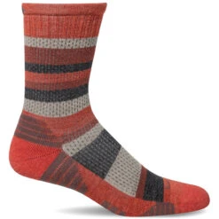 Sockwell Womens Journey Crew Moderate Compression Socks 6 Sockwell Womens Journey Crew Moderate Compression Socks -Shoes Shop SW145W JourneyCrew Guava210 WEB