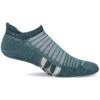 Sockwell Womens Spin Moderate Compression Micro Socks -Shoes Shop SW151W SpinMicro Mineral425 WEB