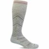 Sockwell Womens Full Flattery Moderate Compression Knee High Socks -Shoes Shop SW57W Full Flattery Ash 805 WEB