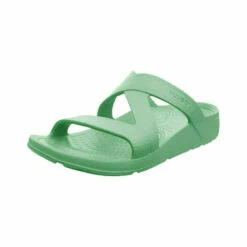 NuuSol Hailey Womens Slide Sandals -Shoes Shop SageGreenH