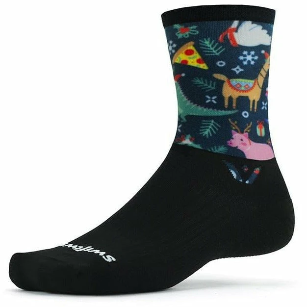 Swiftwick Vision Holiday Party Limited Edition Crew Socks 3 Swiftwick Vision Holiday Party Limited Edition Crew Socks