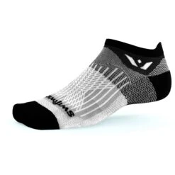 Swiftwick Aspire Zero Tab Socks -Shoes Shop aspire black pewter no show tab socks 0 profile ZCG60TZ WBG