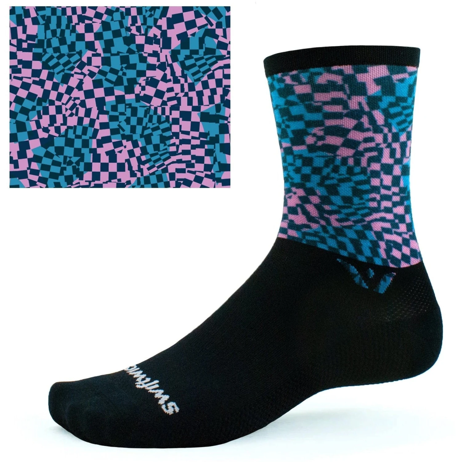 Swiftwick Vision Six Impression Crew Socks 4 Swiftwick Vision Six Impression Crew Socks - Image 2