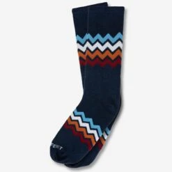 Hippy Feet Ziggy Chevrons Crew Socks